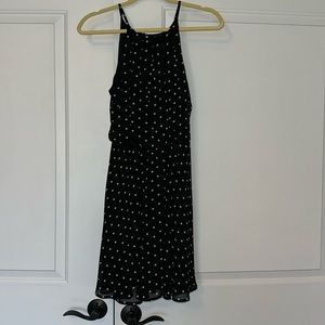 Francesca’s Halter Polkadot Dress
